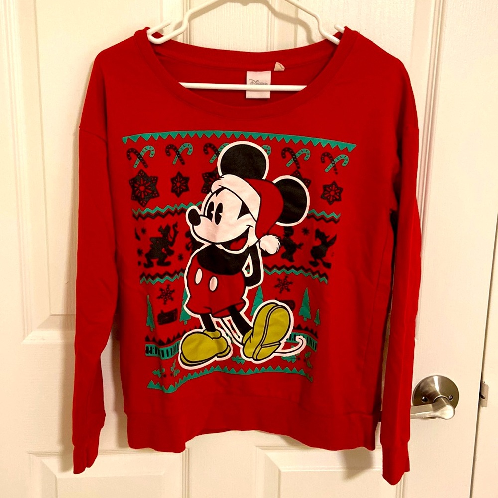Mickey Mouse Christmas long sleeve top